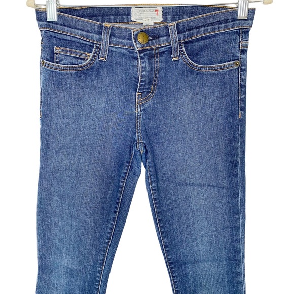 Current Elliot Dark Blue Stiletto Jeans Cropped Ankle Women’s 26 - Picture 5 of 8